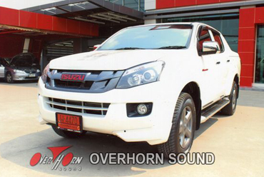 ISUZU DMAX โอเวอร์ฮอร์น ซาวด์ เครื่องเสียงรถยนต์